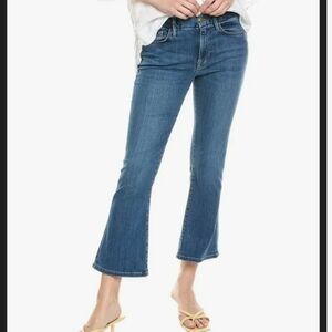 Frame Denim Blue Flare Wide Leg Jeans